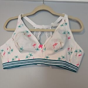 Cacique Teal Racerback Bra